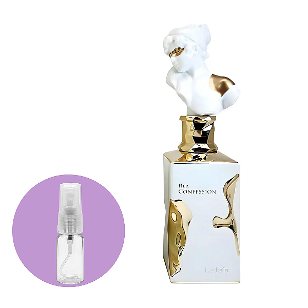 Fracionado Her Confession Lattafa Eau de Parfum - Perfume Árabe Feminino 5ml