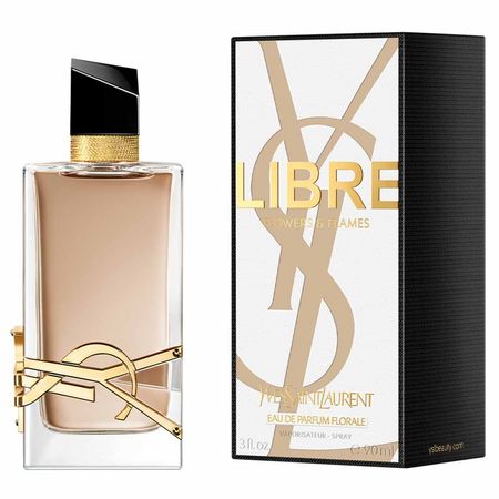 Libre Flowers & Flames Yves Saint Laurent Feminino Eau de Parfum 90ml