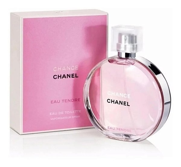 Chanel Chance Eau Tendre Feminino  Eau de Toilette Original 100ml