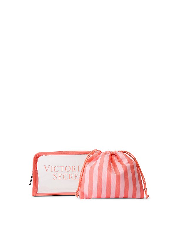Necessaire Victoria's Secret Orange 2 peças