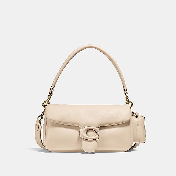 Bolsa Pillow Tabby 26 Coach Off White