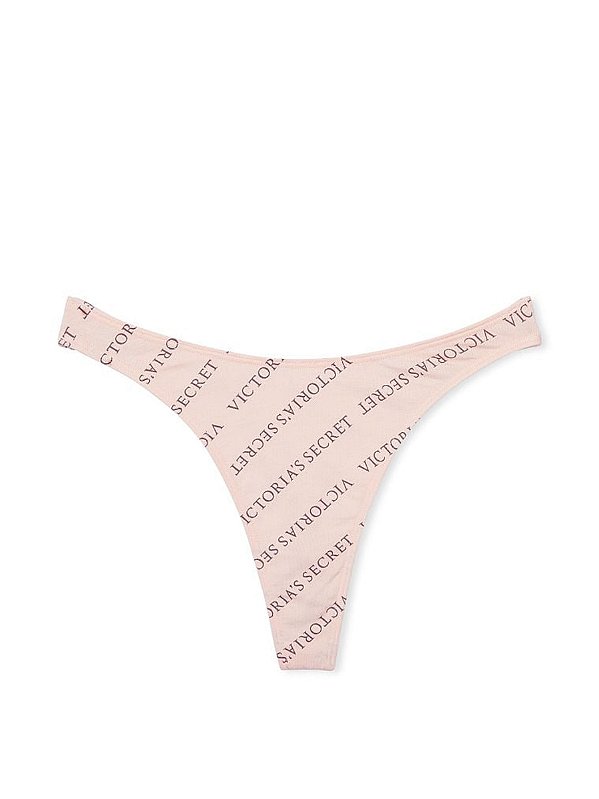 Calcinha Cotton Logo Victoria’s Secret - Rosa Tamanho: PP
