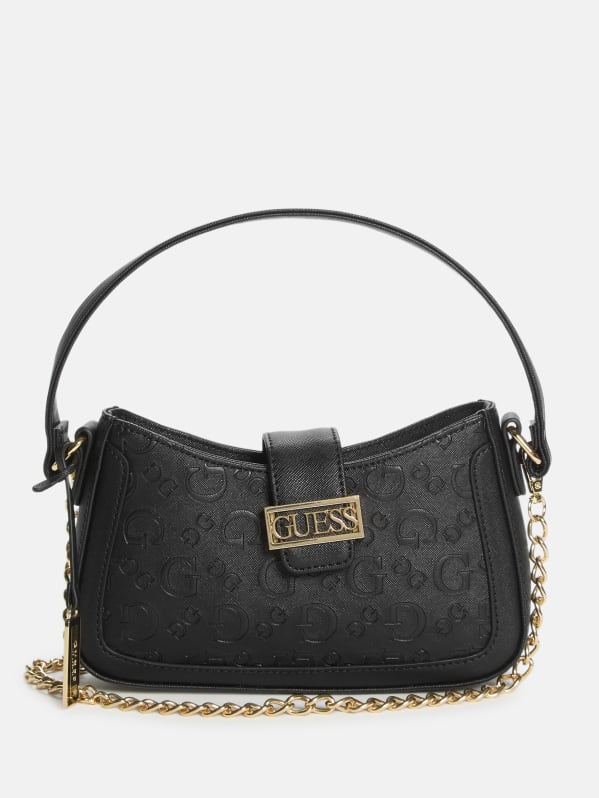 Bolsa Guess Sabrina Shoulder Bag - Preta