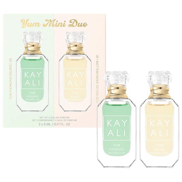 Kit Miniaturas Yum Kayali: Pistachio Gelato + Boujee Marshmallow