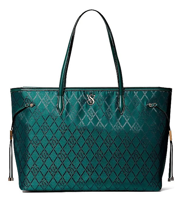 Bolsa Tote Large Verde Escuro Victoria's Secret