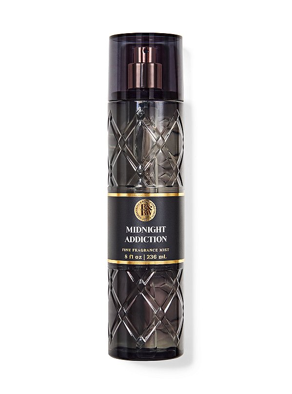 Body Splash Midnight Addiction Bath & Body Works 236ml - Edição Limitada