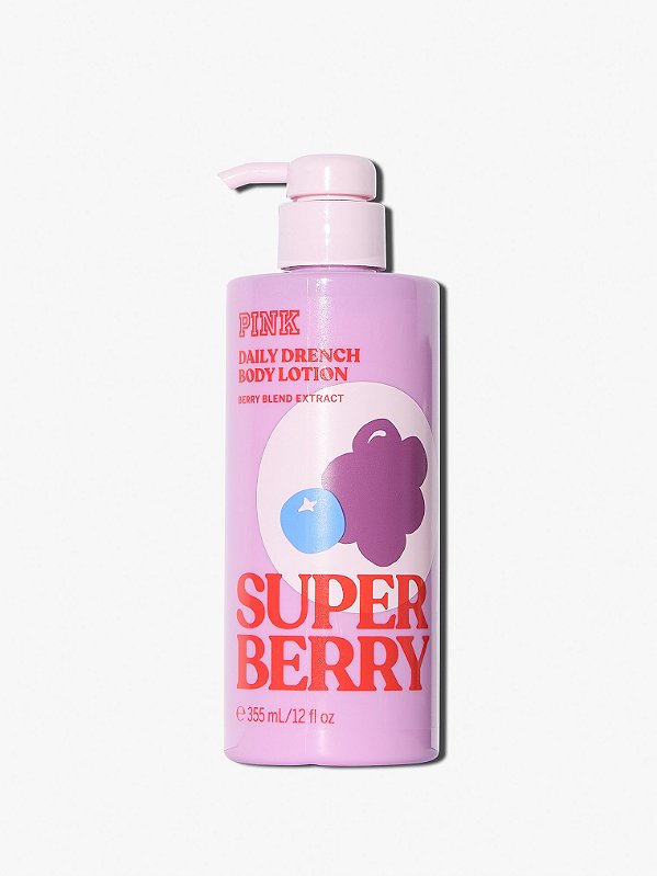 Creme Hidratante Super Berry Body Lotion PINK Victoria Secrets 355ml