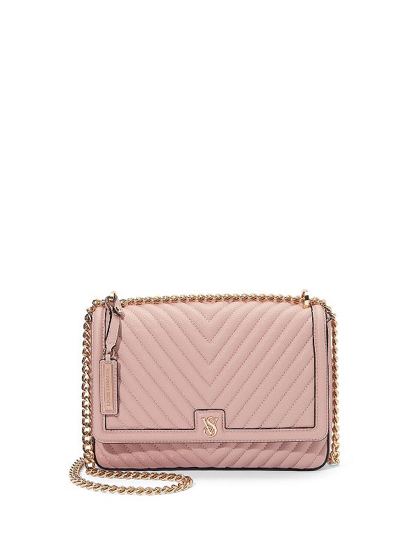 Bolsa Victoria’s Secret Medium Crossbody Rosa