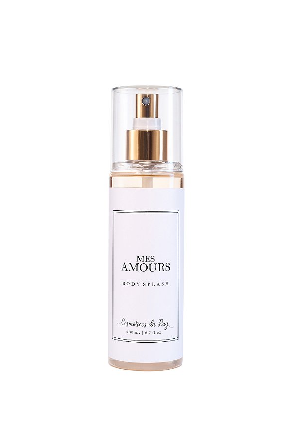 Body Splash Mes Amours 200ml - Cosméticos da Ray
