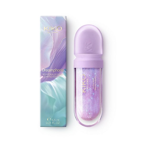 Dreamphoria 3d Hydra Lip Gloss Edição Limitada Kiko Milano