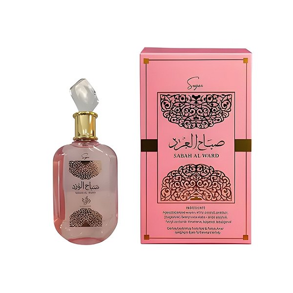 Sabah Al Ward Sugar Al Wataniah Eau de Parfum - Perfume Árabe Feminino 100ml