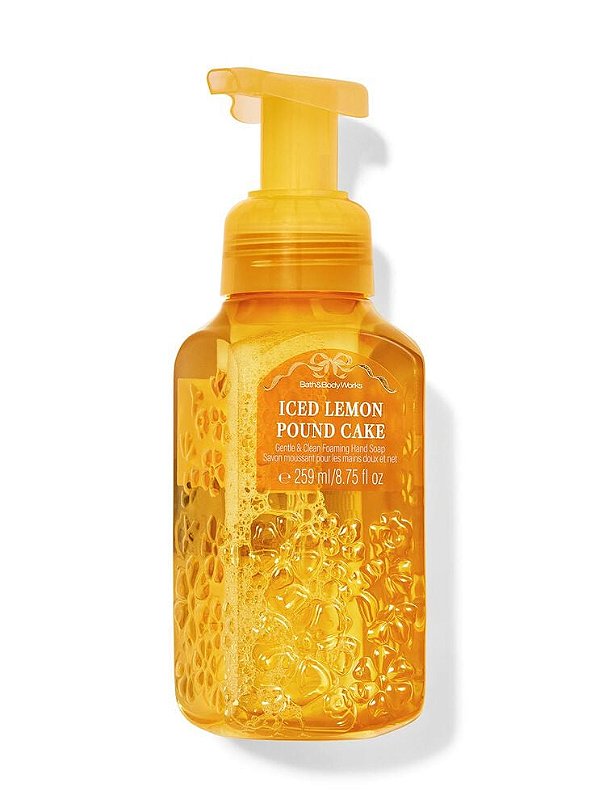 Sabonete Espuma Iced Lemon Pound Cake Bath & Body Works 259ml