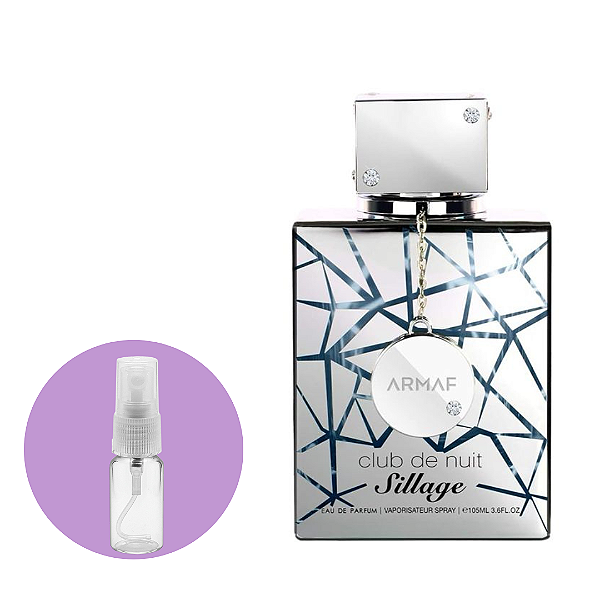Fracionado Club De Nuit Sillage Armaf Eau de Parfum - Perfume Árabe Masculino 5ml