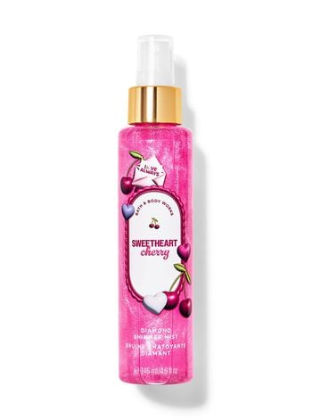 Body Splash Sweetheart Cherry Shimmer Bath & Body Works 146ml