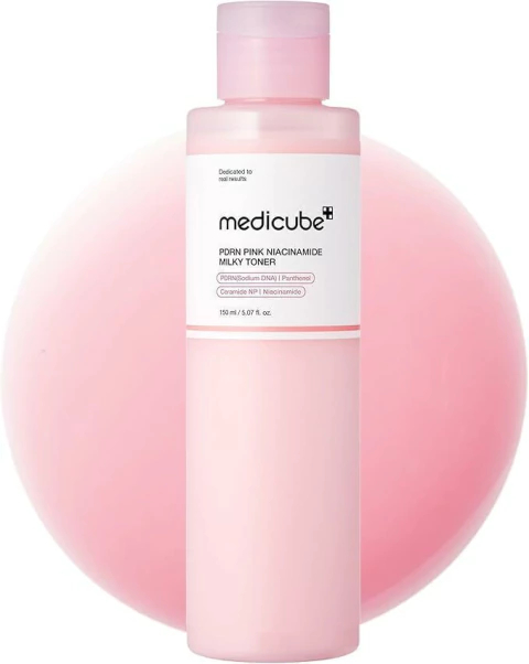 PDRN Pink Niacinamide Toner Milky Medicube 250ml