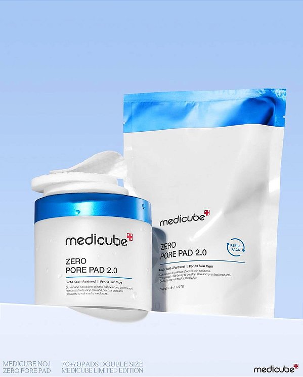 Refil Zero Pore 2.0 Pad Medicube 70pads 155g