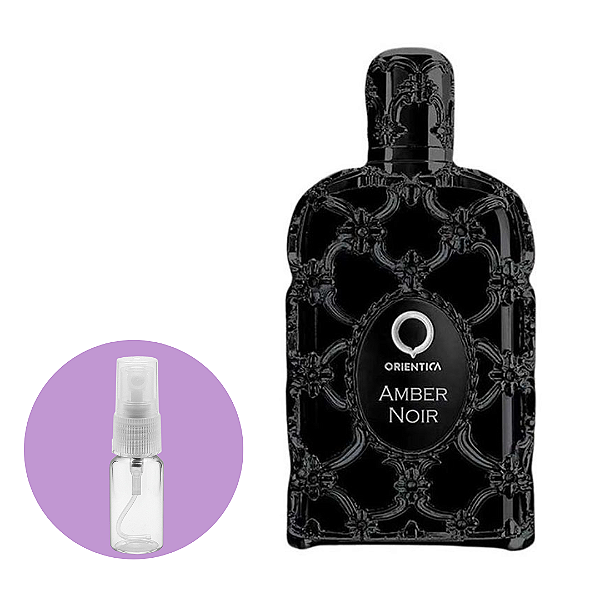 Fracionado Luxury Collection Amber Noir Orientica Eau De Parfum - Perfume Árabe Masculino