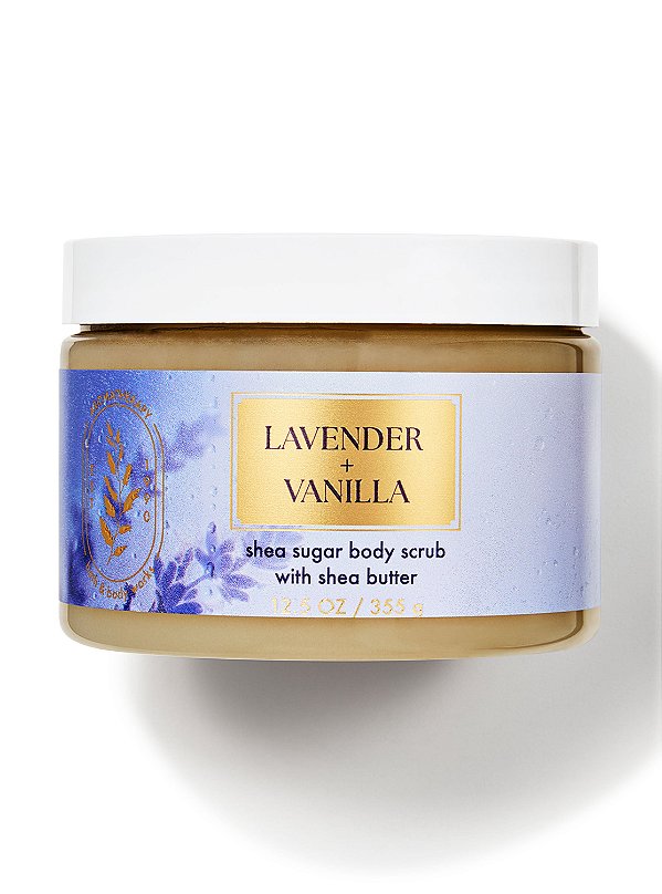 Body Scrub Esfoliante Corporal Lavender Vanilla Bath & Body Works 355g