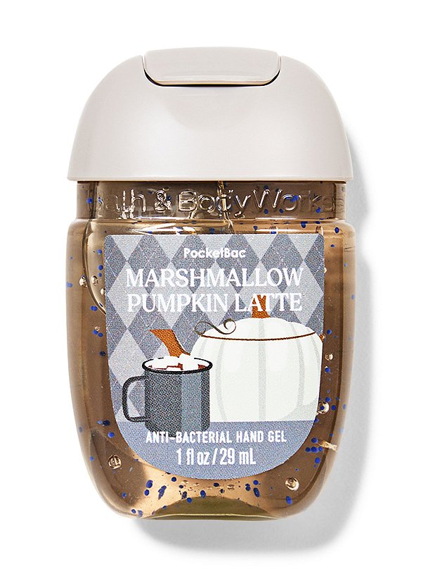 Álcool Em Gel Bath & Body Works Marshmallow Pumpkin Latte 29ml