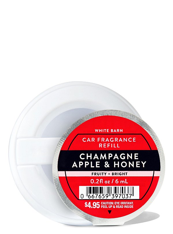 Refil Aromatizador de Carro Pink Champagne Apple & Honey Bath & Body Works