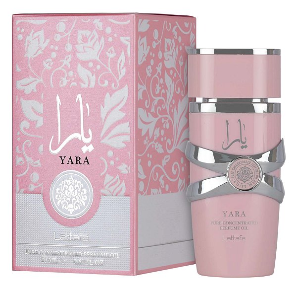 Yara Lattafa Perfume em Óleo Concentrado - Perfume Árabe Feminino 20ml