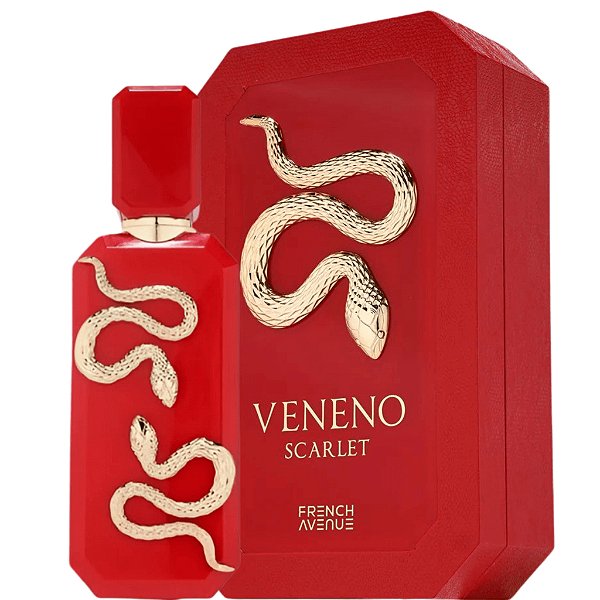 Veneno Scarlet  French Avenue  Eau de Parfum - Perfume Árabe Feminino 100ml