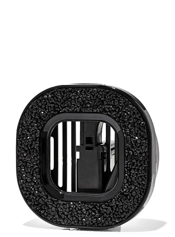 Suporte Aromatizador de Carro Glitter Preto Bath & Body Works