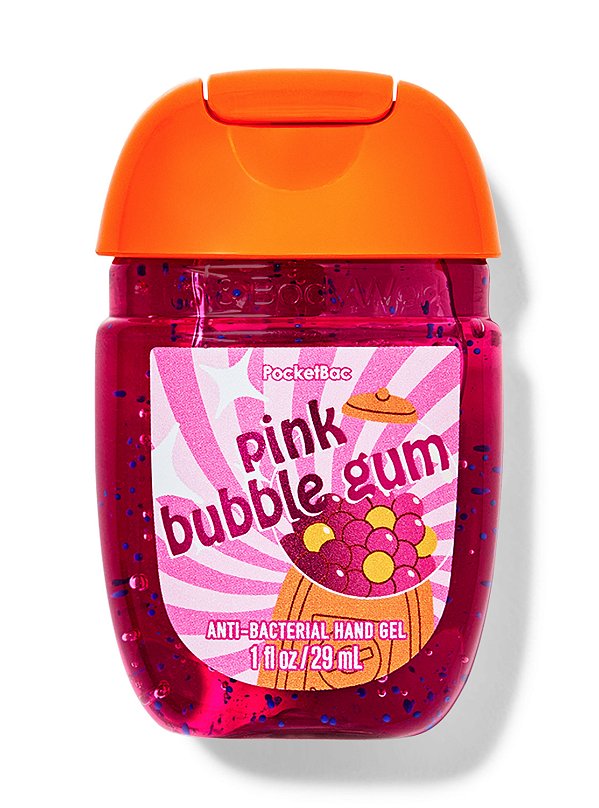 Álcool Em Gel Bath & Body Works Pink Bubble Gum 29ml