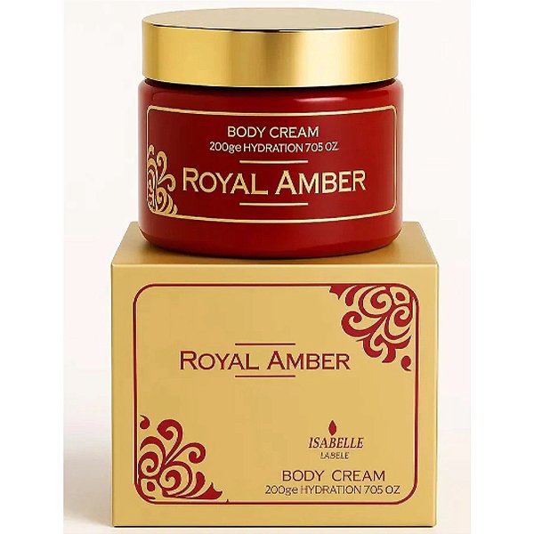 Pasta Hidratante Corporal Royal Amber Isabelle 200g