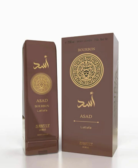 Hidratante Corporal Masculino Asad Bourbon Isabelle 200ml