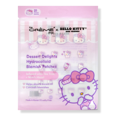 Blemish Patches Faciais Hydrocolloid Hello Kitty The Crème Shop (21un)