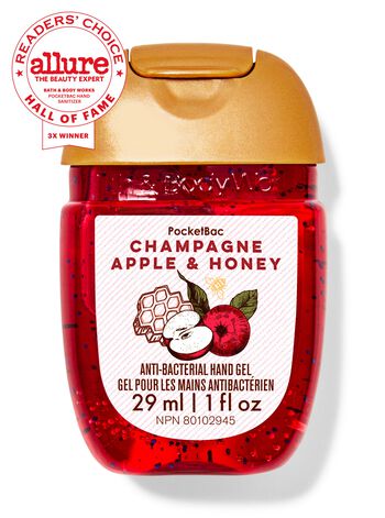 Álcool Em Gel Bath & Body Works Champagne Apple & Honey 29ml