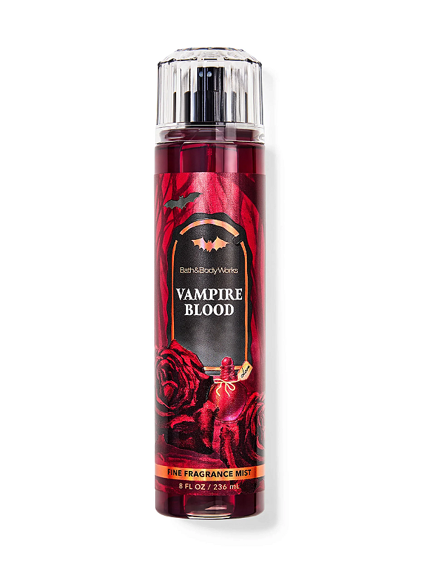 Body Splash Vampire Blood Bath & Body Works 236ml - Edição Limitada Halloween