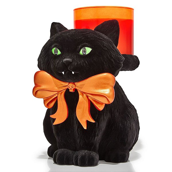 Porta Vela Vampire Cat Bath & Body Works - Edição Limitada Halloween