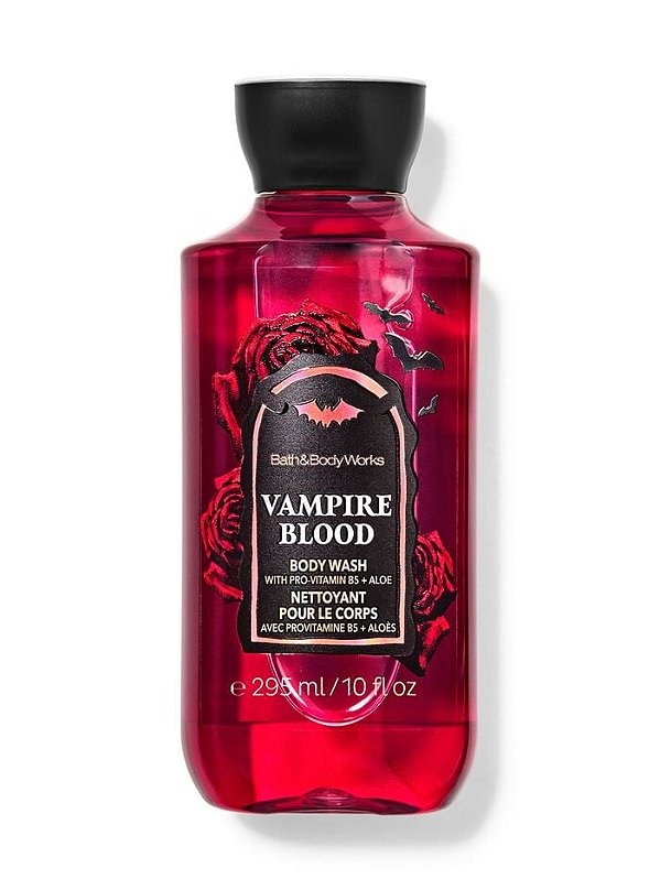 Shower Gel Vampire Blood Bath & Body Works 295ml - Edição Limitada Halloween