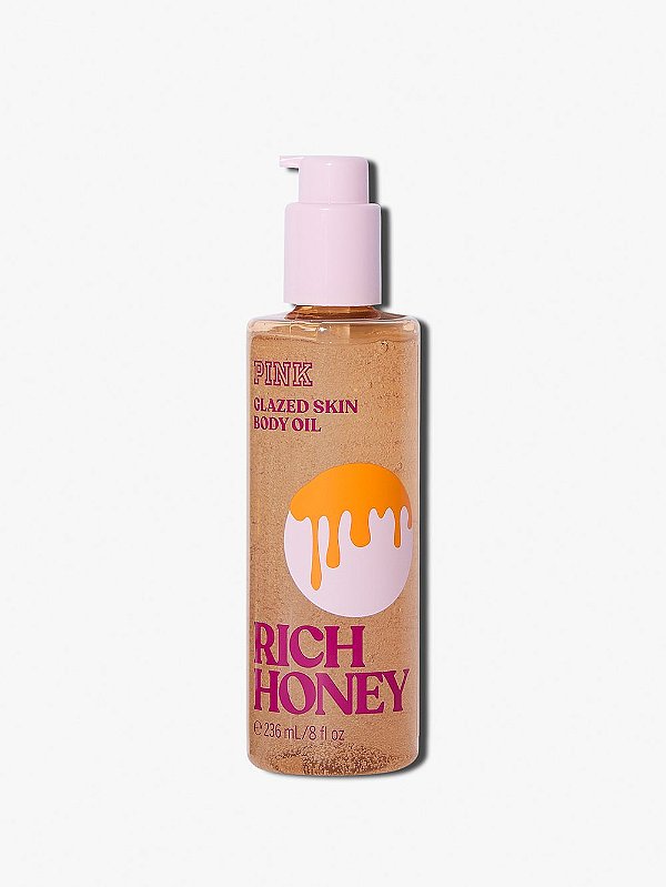Body Oil Rich Honey Pink Victoria's Secret - Óleo Corporal 236ml