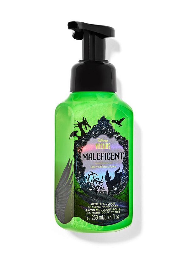 Sabonete Espuma Maleficent Bath & Body Works 259ml - Edição Limitada Halloween