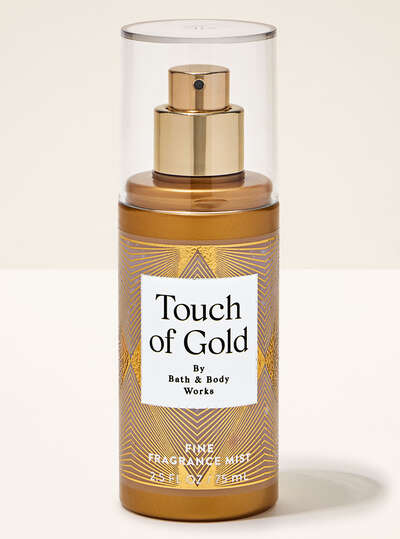 Body Splash Touch of Gold Travel Size Bath & Body Works 75ml