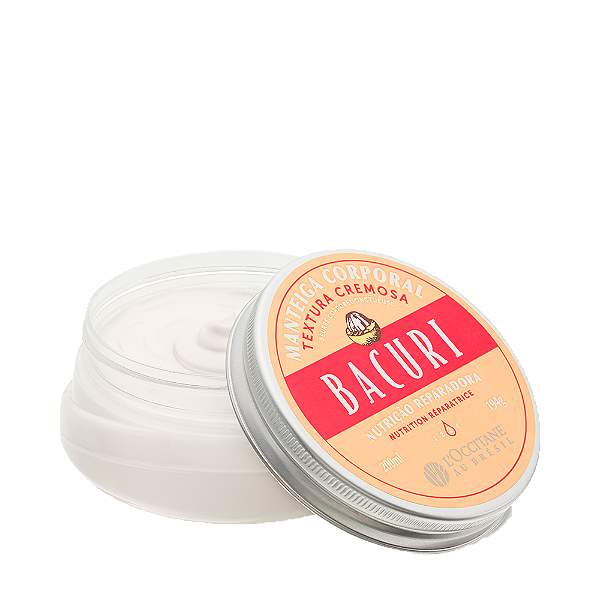Manteiga Corporal Textura Cremosa Bacuri L'Occitane 200ml