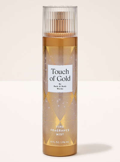 Body Splash Touch of Gold Bath & Body Works 236ml - Edição Limitada
