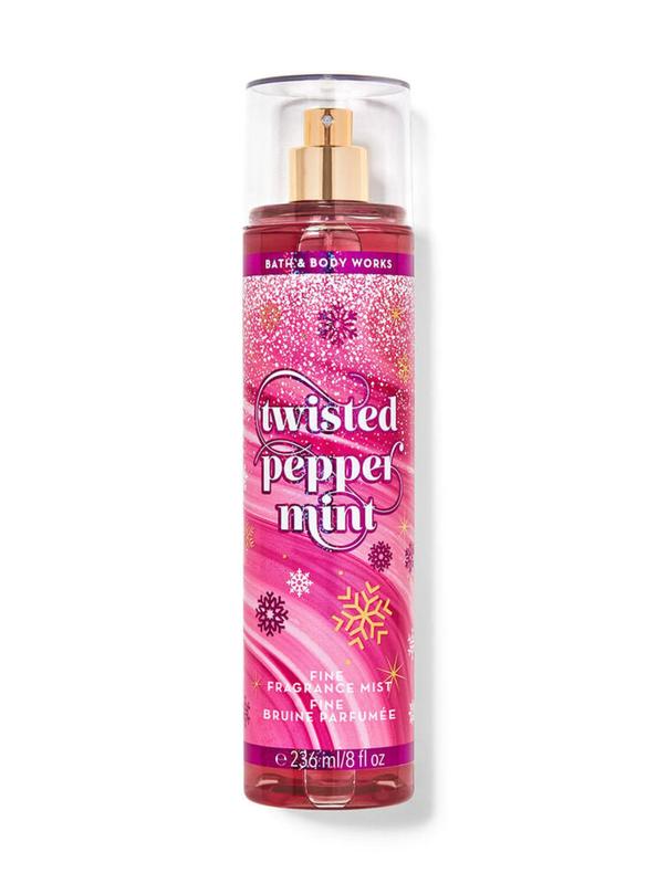 Body Splash Twisted Peppermint Bath & Body Works 236ml