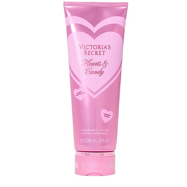 Hidratante Corporal Hearts & Candy Victoria's Secrets 236ml - Edição Limitada