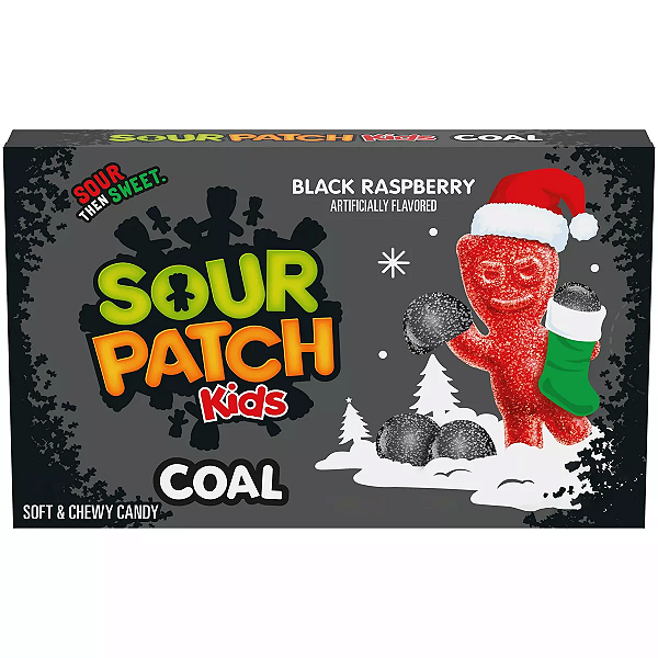 Sour Patch Kids Coal Black Raspberry 88g