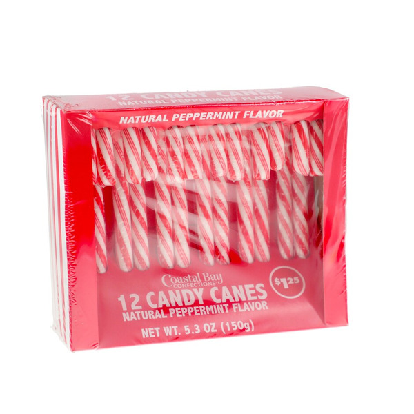 Balas Peppermint Flavor Candy Canes Coastal Bay Confections