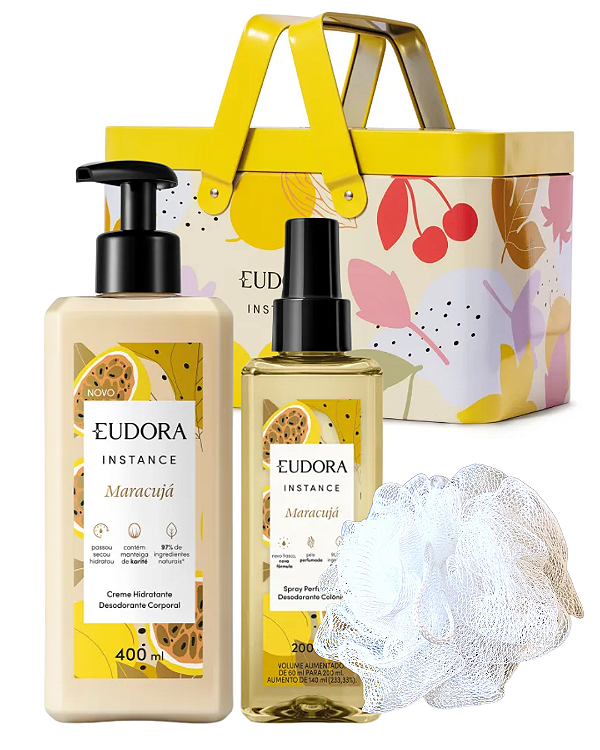 Cestinho Natal Instance Maracujá (3 itens)