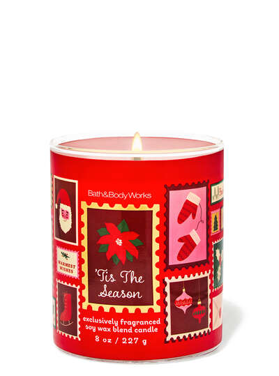 Vela Perfumada 1 Pavio 'Tis The Season Bath & Body Works