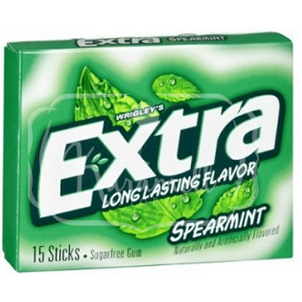 Chiclete Extra Long Lasting Spearmint