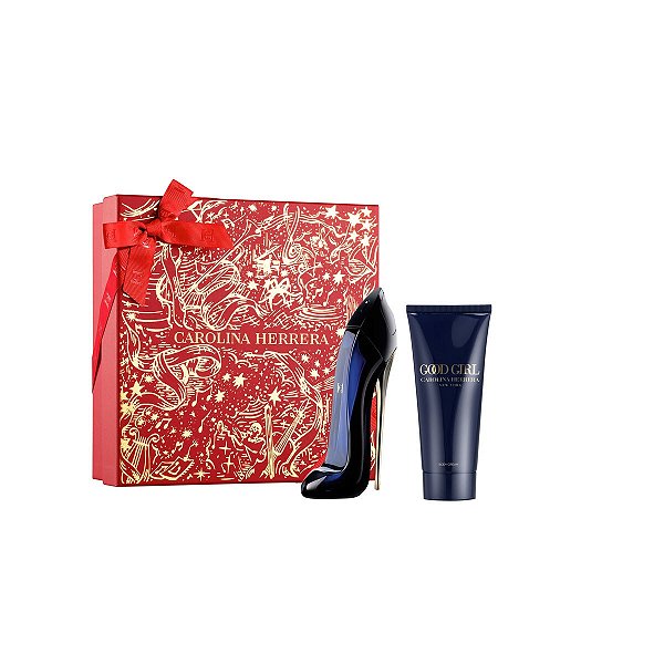 Kit Good Girl Carolina Herreira: Eau de Parfum 80ml + Loção Corporal 100ml