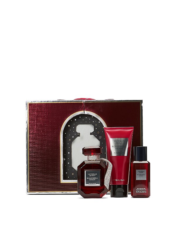 Kit Bombshell Midnight Victoria's Secret 3 itens
