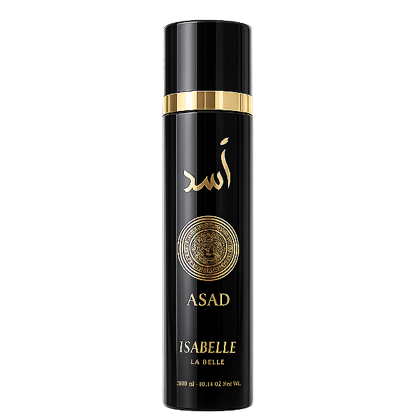 Body Splash Masculino Asad Isabelle 300ml